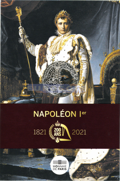 Франция 10 евро 2021 Наполеон Бонапарт UNC