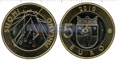 Финляндия 5 евро 2010 Сатакунта II