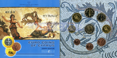 Кипр набор евро 2009 BU (9 монет)