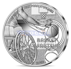 Франция 10 Евро 2023 Баскетбол на колясках