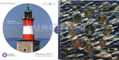 Финляндия набор евро 2011 I BU (8 монет)