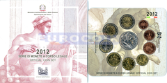 Италия набор евро 2012 BU (10 монет)